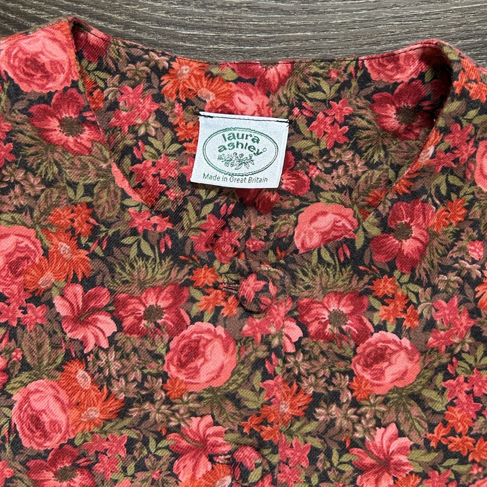 Laura Ashley Floral Midi Dress - Picture 3 of 4